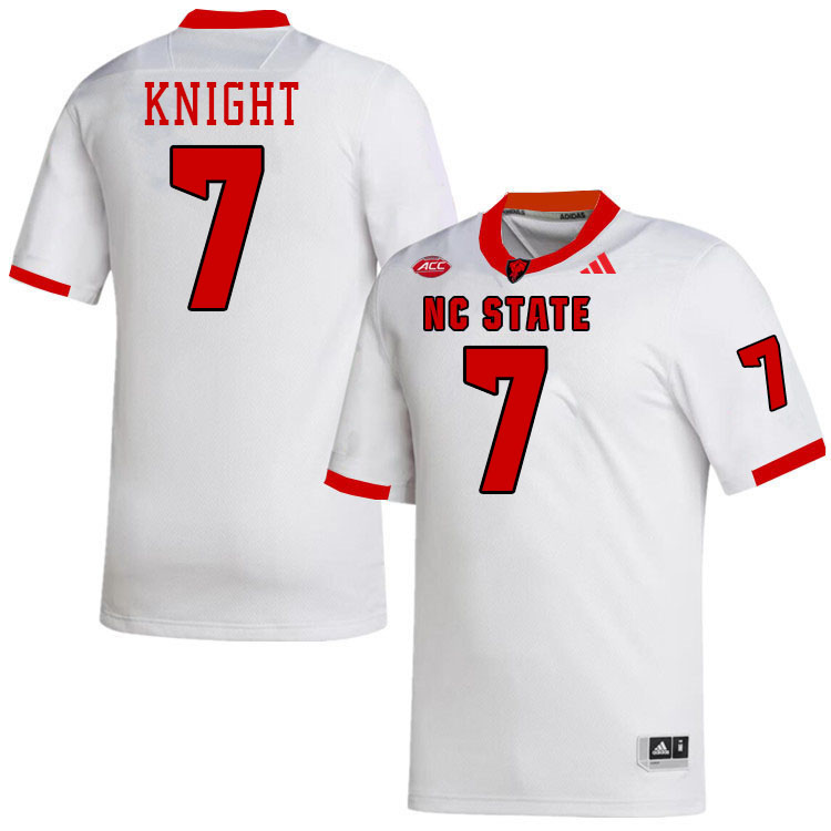 NC State Wolfpack #7 Bam Knight College Football Jerseys,Uniforms-White
